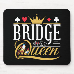 Mousepad Bridge Queen Card Women