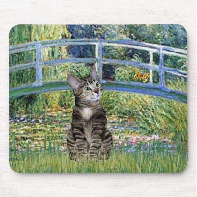 Mousepad Bridge - Tabby Tiger Cat 31 (Frente)