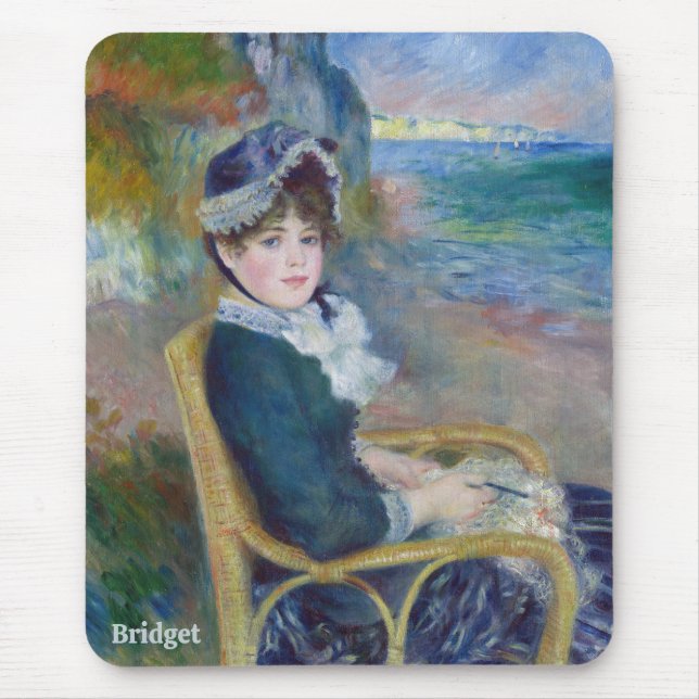 Mousepad BRIDGET ~ Até à costa ~ Auguste RENOIR 1883 ~ (Frente)
