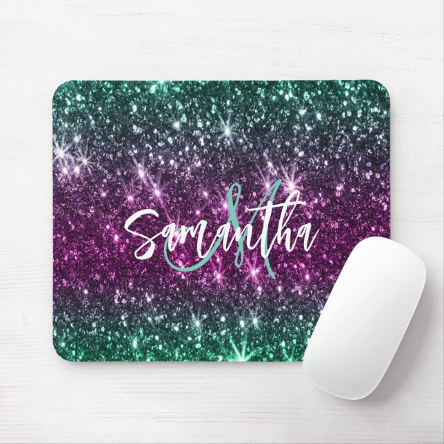 Mousepad Brilhante Colorida (Com mouse)