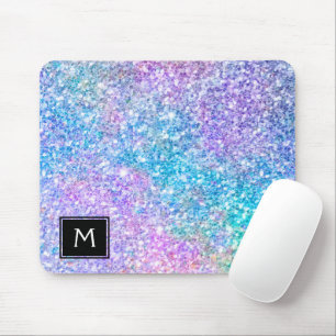 Mousepad Brilhante Colorida Moderna Com Destaque Preto