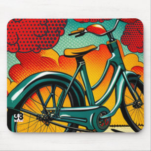 Mousepad Brilhante de Bicicleta