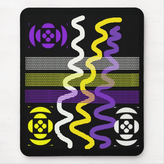 Mousepad brilhante jiggle (Frente)