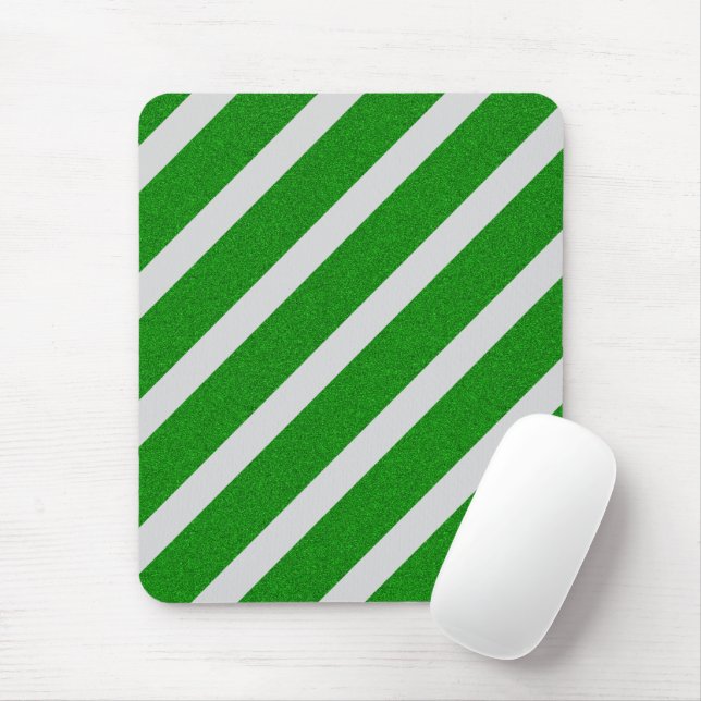 Mousepad Brilhante verde (Com mouse)