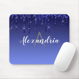 Mousepad Brilho Azul Personalizado
