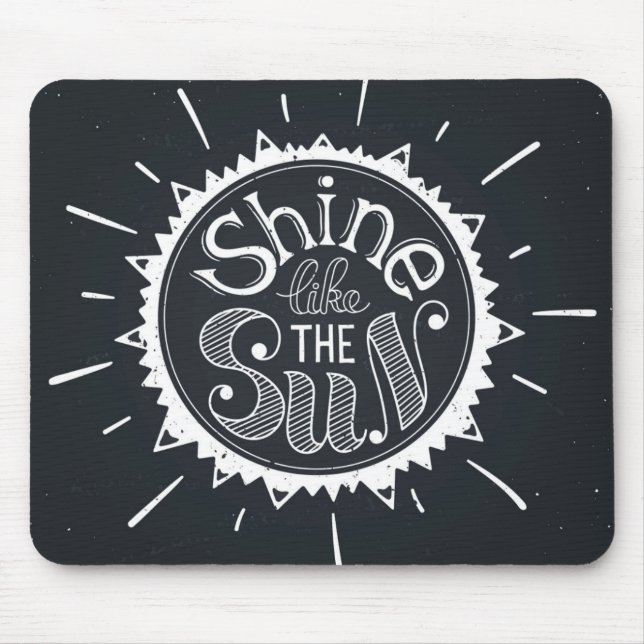 Mousepad Brilho como The Sun (Frente)