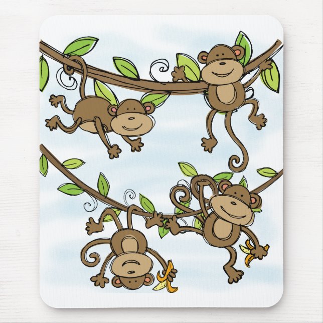 Mousepad Brilho do macaco (Frente)