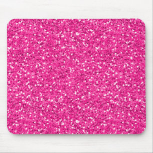 Mousepad Brilho do Shimmer do rosa quente