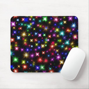 Mousepad Brilho - Espontas, Estrelas e Fireworks