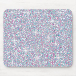 Mousepad Brilho iridescente branco