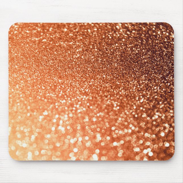 Mousepad Brilho na moda brilhante de cobre Sparkling de (Frente)