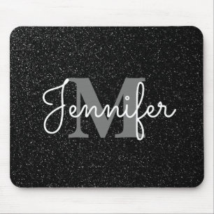 Mousepad Brilho preto