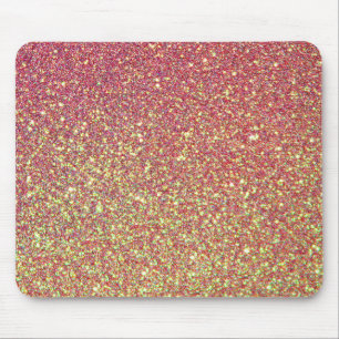 Mousepad Brilho Rosa E Amarelo