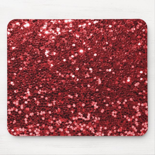 Mousepad Brilho vermelho do falso (Frente)