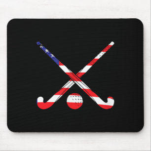 Mousepad Brincadeira Americana de Hóquei em Campo de Bandei