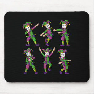 Mousepad Brincadeiras de dança Mardi Gras Diversão Meninas