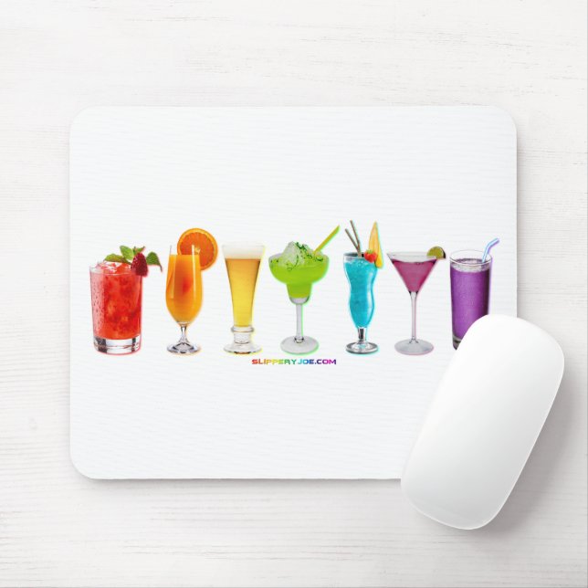 Mousepad Brinde do SlipperyJoe's bebida álcool coquetel org (Com mouse)