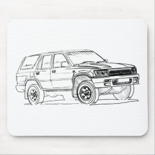 Mousepad Brinquedo 4Runner gen2 1992+