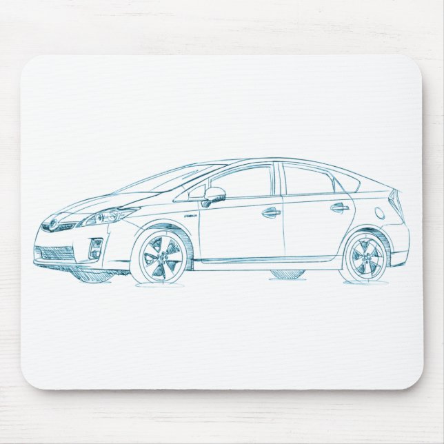 Mousepad Brinquedo Prius Gen3 2010+ (Frente)