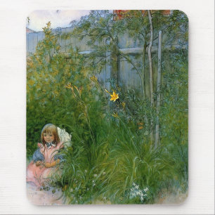 Mousepad Brita na cama de flor c1897
