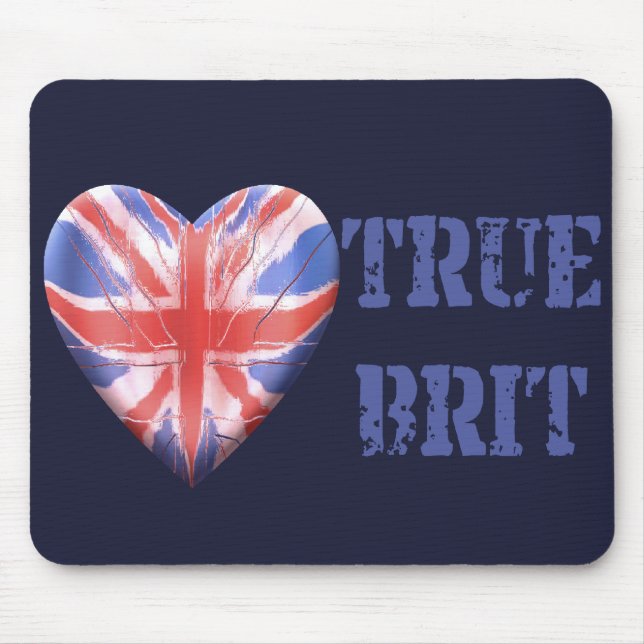 Mousepad Británico verdadeiro (Frente)