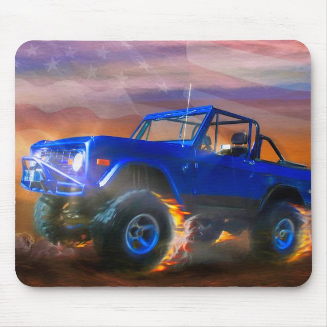 Mousepad Bronco 4X4 "OFF ROAD RAGER" (Frente)