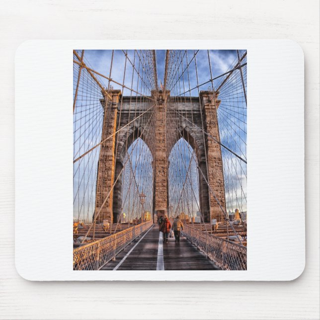 Mousepad Brooklyn Bridge New York EUA (Frente)