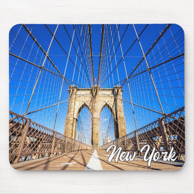 Mousepad Brooklyn Bridge, Nova Iorque, EUA (Frente)