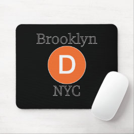 Mousepad Brooklyn D Train
