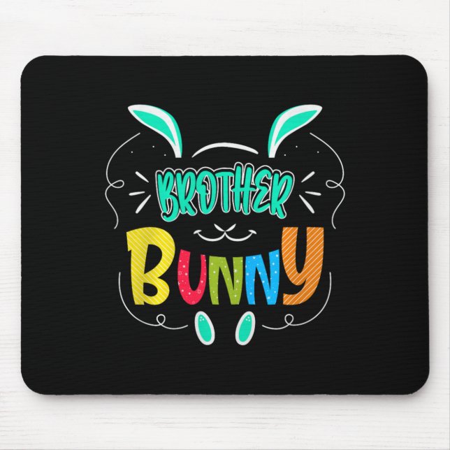 Mousepad Brother Bunny Premium Tri-blend  (Frente)