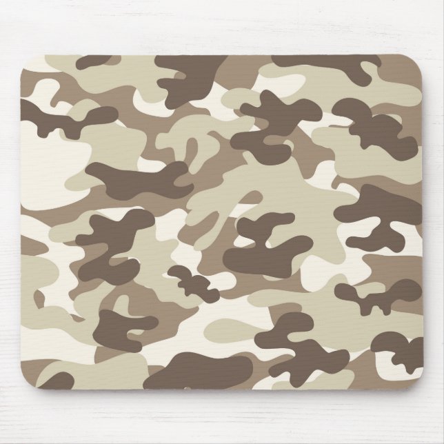 Mousepad Brown Camo Design (Frente)