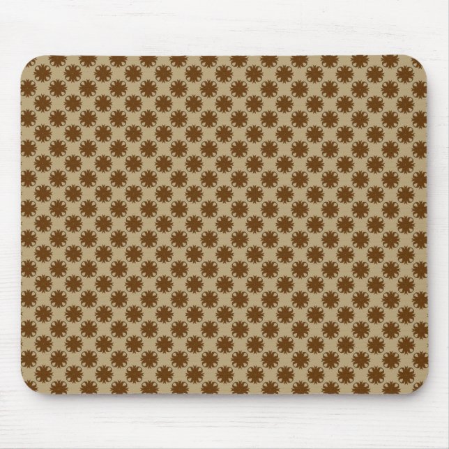Mousepad Brown Clover Ribbon por Kenneth Yoncich (Frente)