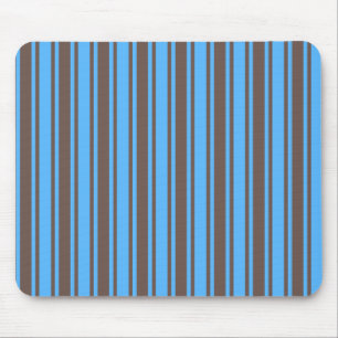 Mousepad Brown e listras azuis dos doces