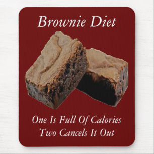 Mousepad Brownie Diet