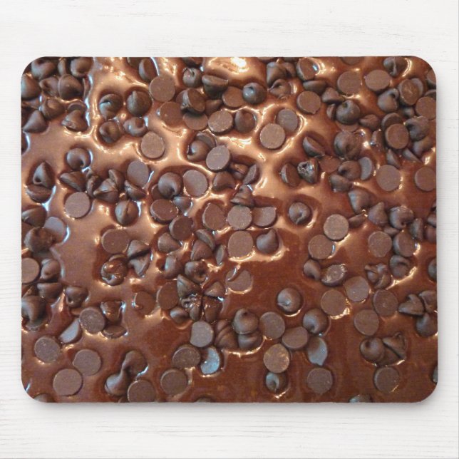 Mousepad Brownies dos pedaços de chocolate (Frente)