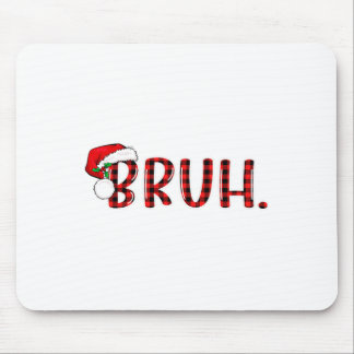 Mousepad Bruh Engraçado Xadrez de Natal Adolescentes Rapaze