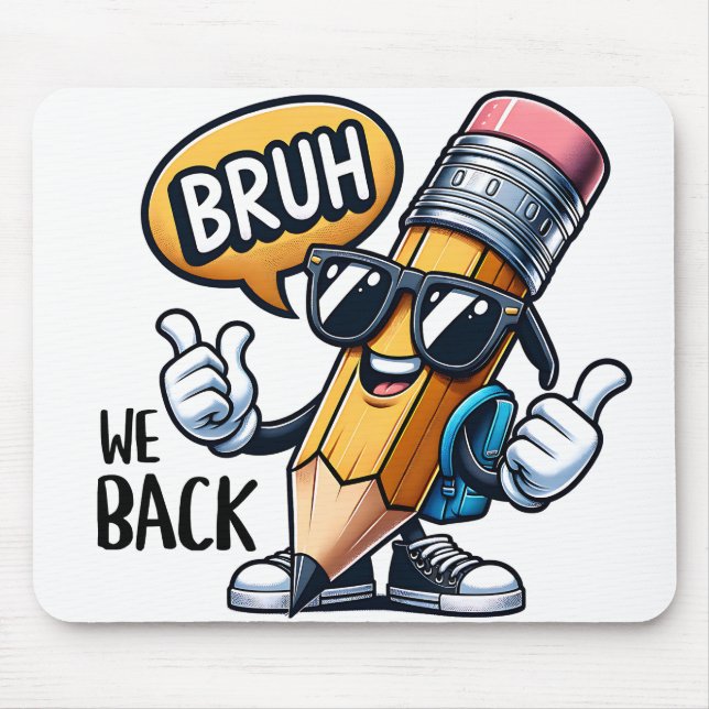 Mousepad Bruh Nós Voltamos  (Frente)