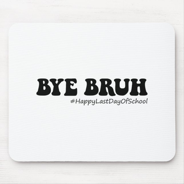 Mousepad Bruh Professores Groovy Happy No Último Dia Da Som (Frente)