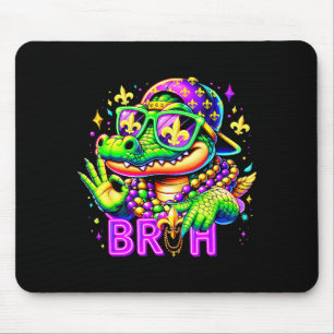 Mousepad Bruh Seis Sete 67 Mardi Gras Engraçado 6 7 Meme Pa