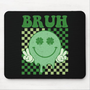 Mousepad Bruh Smile Face Groovy Rua.