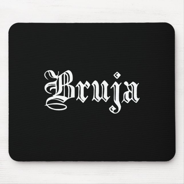 Mousepad Bruja Dia de Muertos Mexicano Bruxa de Halloween L (Frente)