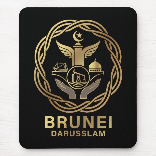 Mousepad Brunei Darusslam Southeast Asia (Frente)