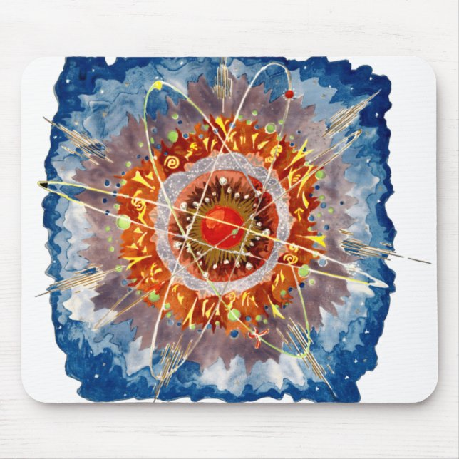 Mousepad Bruno Taut - Arquitetura alpina (Frente)