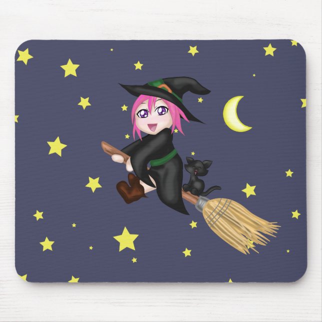 Mousepad Bruxa Bonita (Frente)