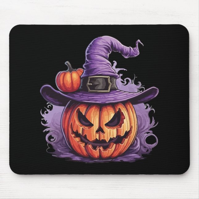 Mousepad Bruxa da Abóbora Assombrada (Frente)