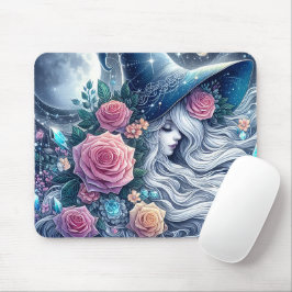 Mousepad Bruxa da Rosa Celestial Paisagem dos Sonhos