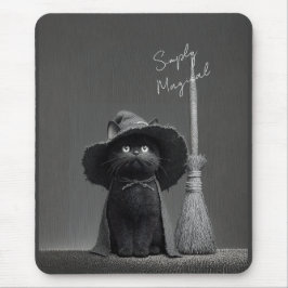 Mousepad Bruxa de Gato Simplesmente Mágica