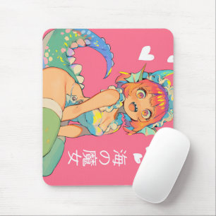 Mousepad Bruxa do Mar "Umi no Majo" Garota do Monstro de An