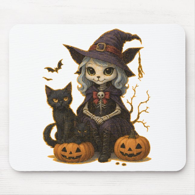 Mousepad Bruxa dos Gatos (Frente)