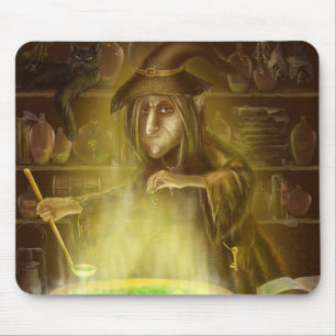 Mousepad Bruxa idosa